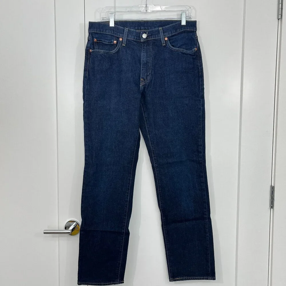 Levi's Size 33 Blue Straight Leg 501 Jeans